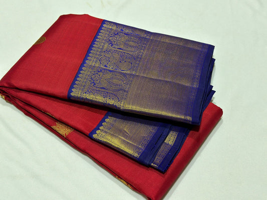 Red with Royal blue