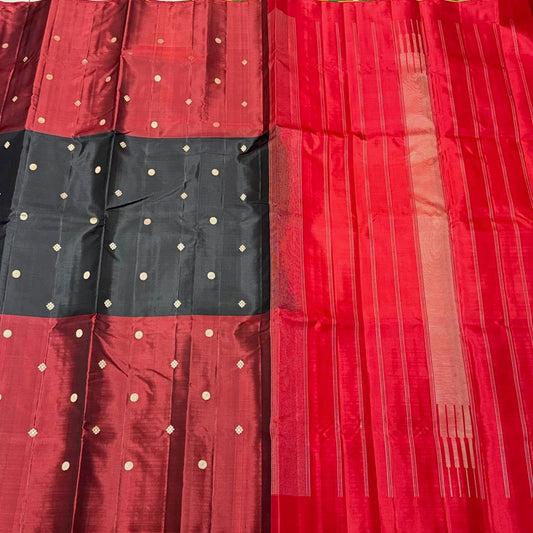 Black/red Mubagam with buttas
