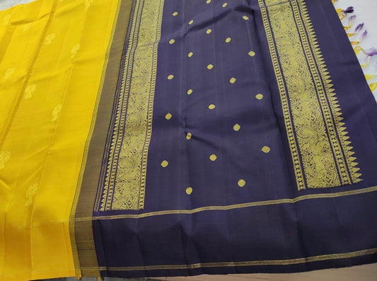 Yellow / Deep Jamoon Purple