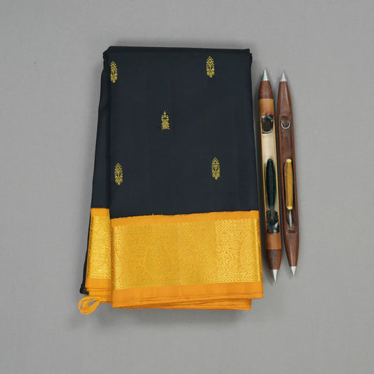 Black / mustard korvai buttas