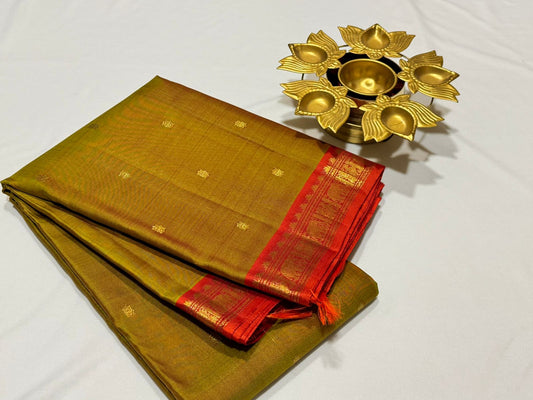 Golden Sampanga with orange buttas