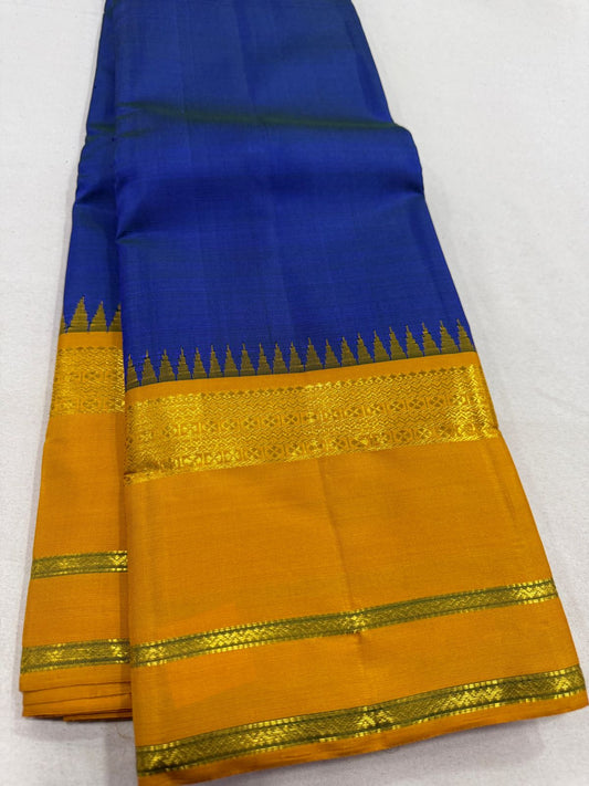 Royal blue mustard korvai
