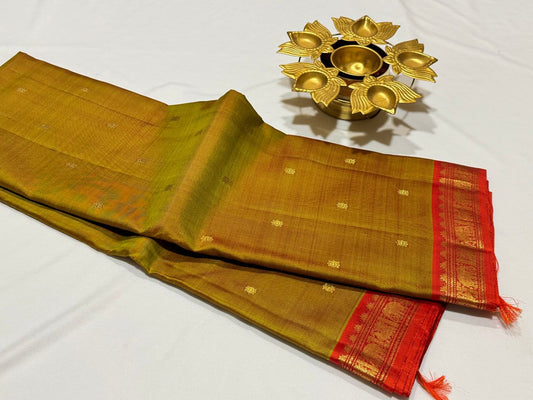 Golden Sampanga with orange buttas