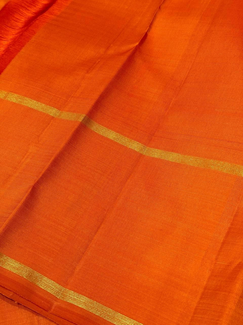 white / violetish purple muted checks with bodi orders in orange
