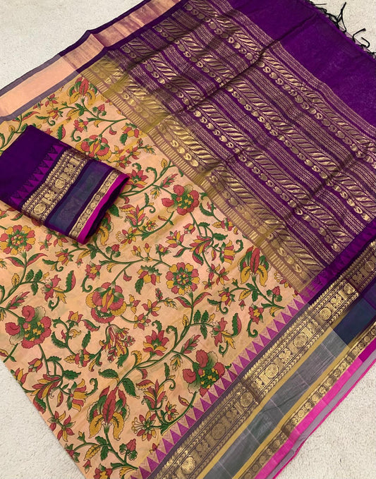Bournvita shade silk border