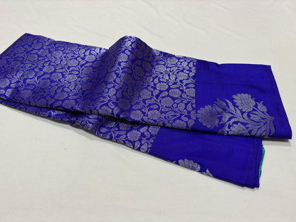 Blue Violet dual tone bluish green jacquard