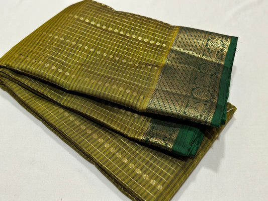 Olive green with dark green Jari Muthu Strings