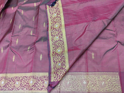 Maroon contemporary deign veldhari / buttas self contrast