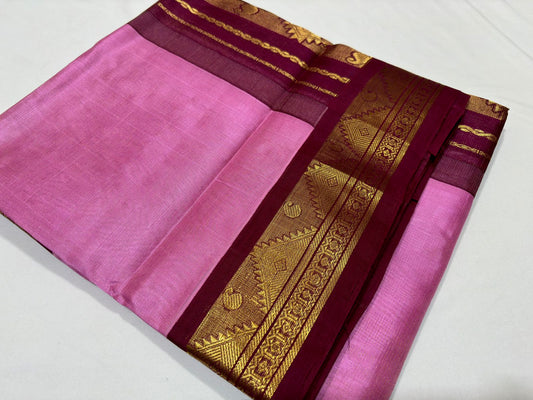 Silk cotton paalum pazhamum checks