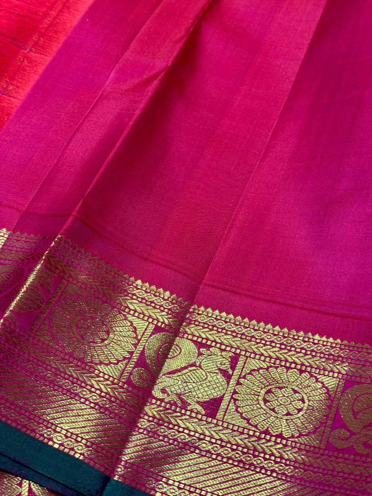 Navy blue with pink