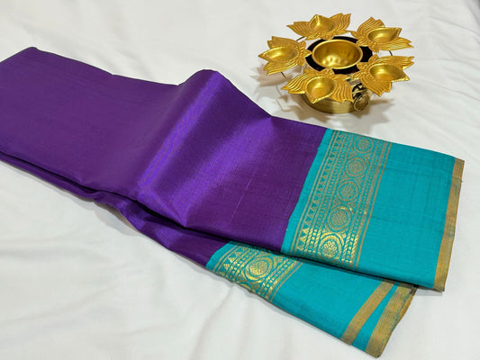 Deep purple with Ananda blue