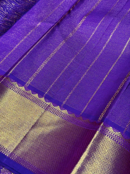 Vairaoosi with buttas in Vadamalli purple