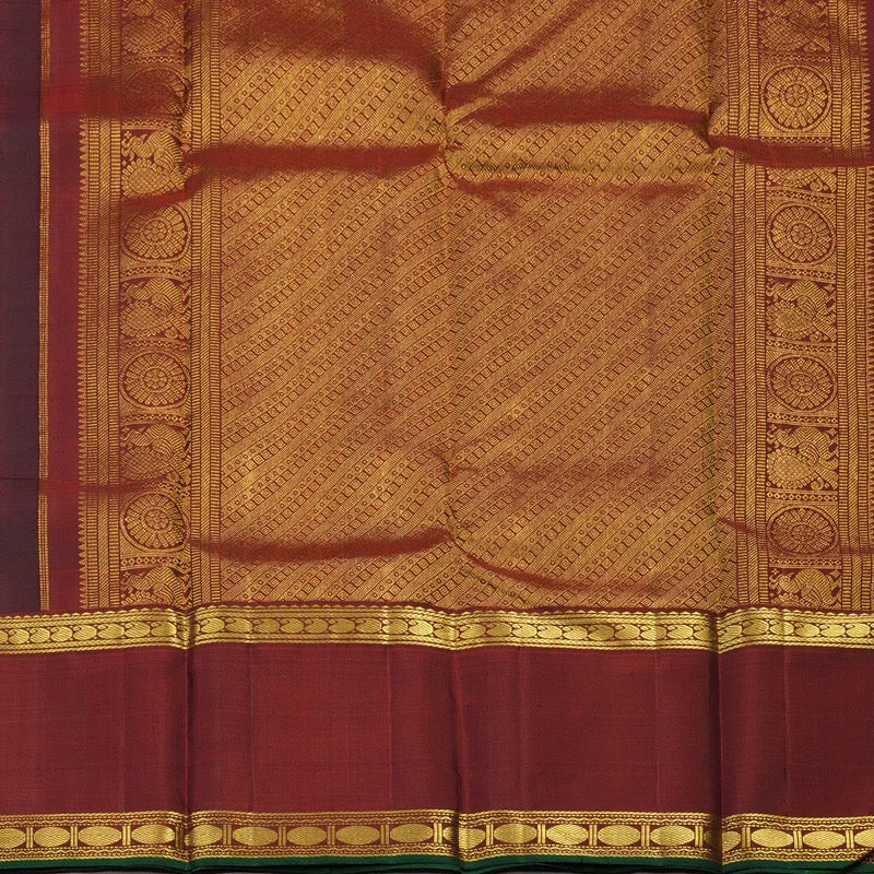 Black with maroon checks laksham buttas rettapate