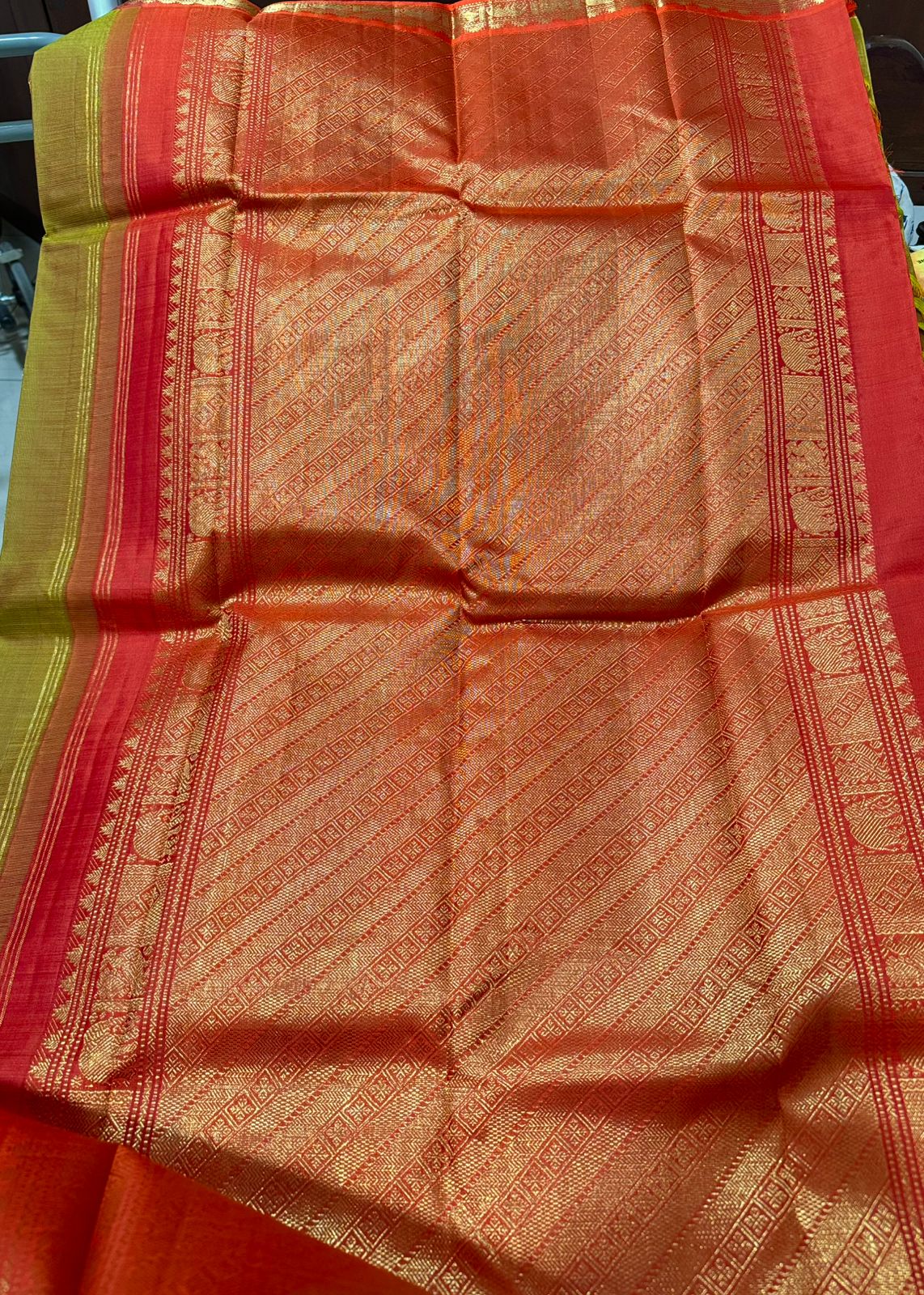 Golden Sampanga with orange buttas