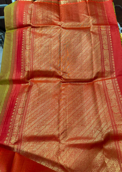 Golden Sampanga with orange buttas