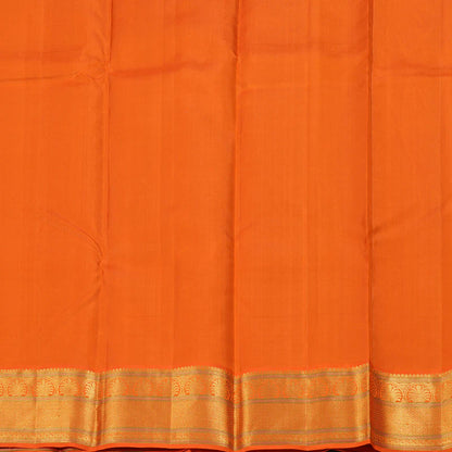 Black fanta orange korvai flower buttas
