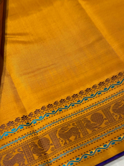 Elephant grey/mustard korvai buttas