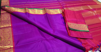 Deep purple with maroon