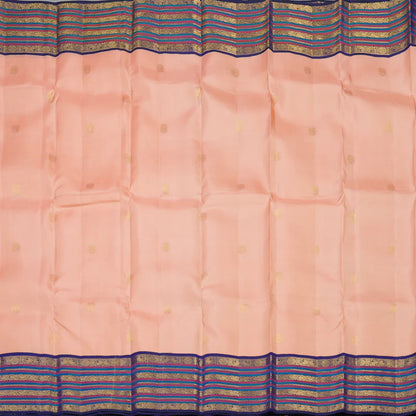 Peach / violet korvai varisaipet buttas