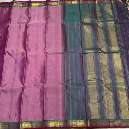 Onion pink with sapphire green