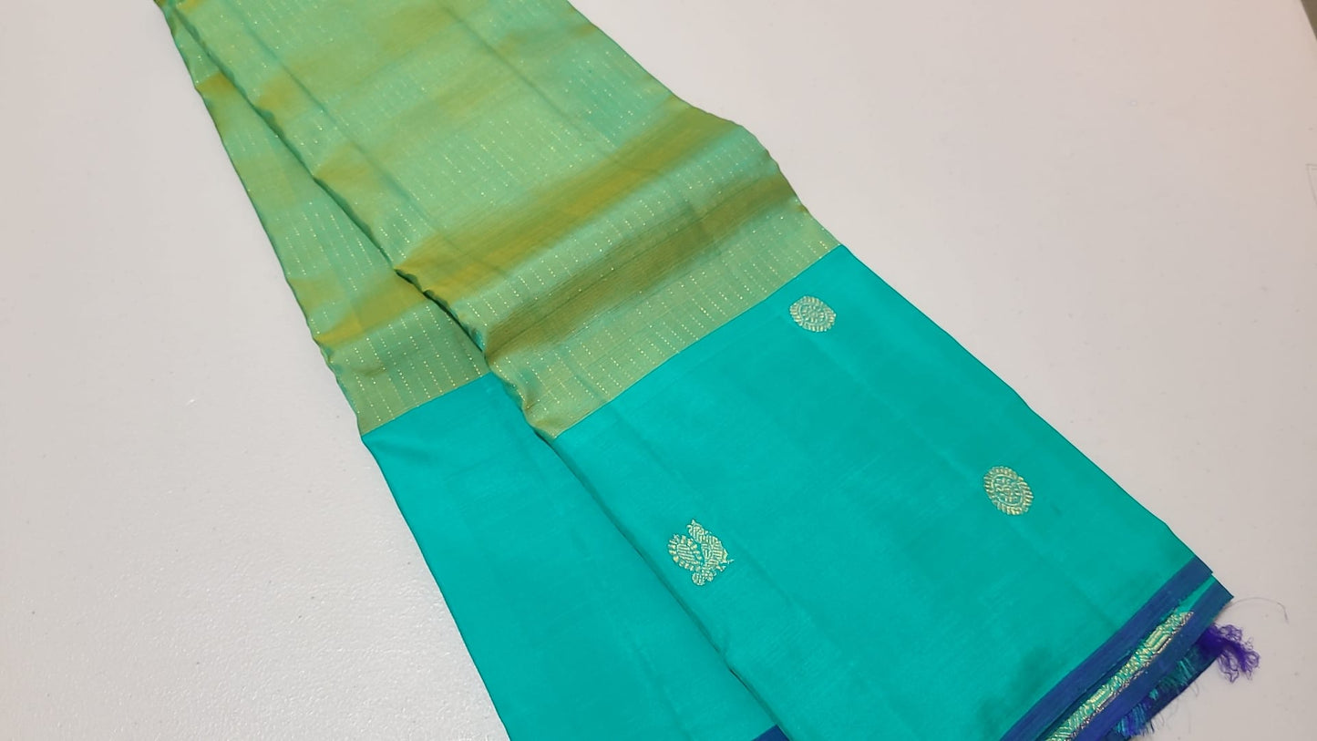 Green dual tone / Teal Mubagam