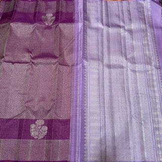 Vaadaamalli with lavendar jacquard