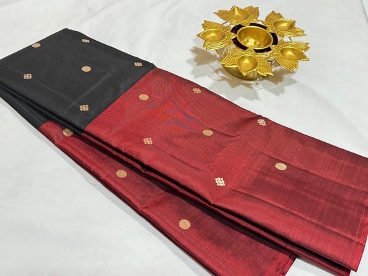 Black/red Mubagam with buttas