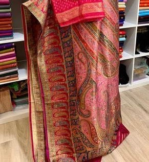 Multi Colored Rangkat design Benarasi