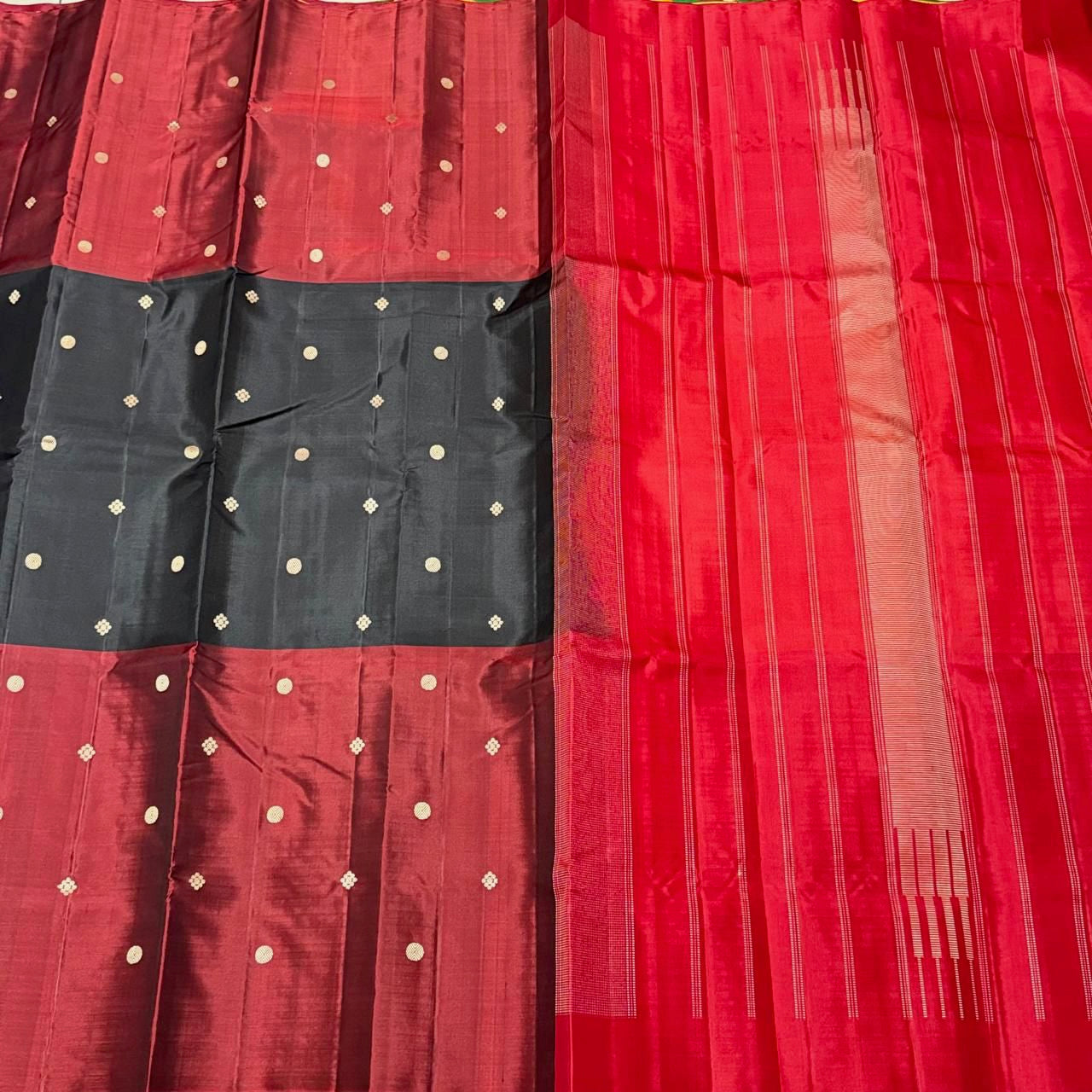 Black/red Mubagam with buttas