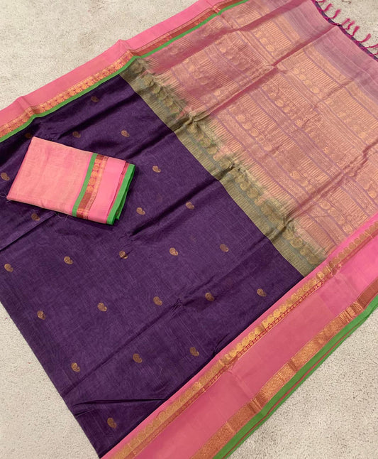 Brinjal / Pink Triple shade