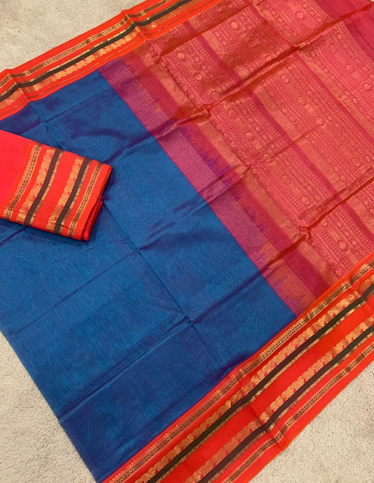 Light Blue Orange Varisaipet
