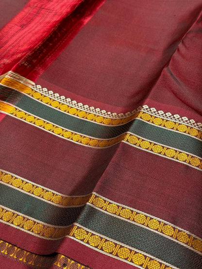 Bronze gold deep maroon cow/calf