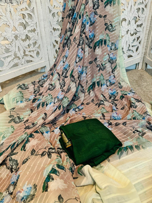 Floral design Georgette