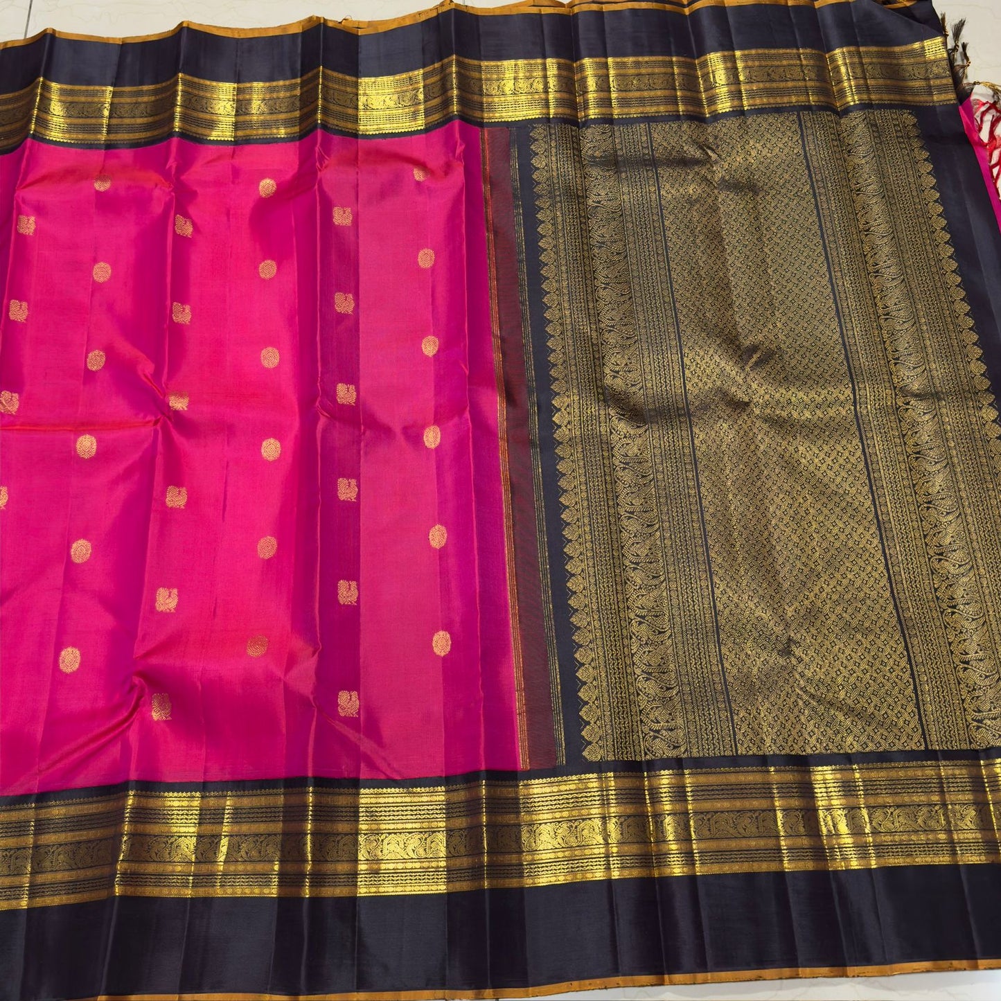 Rani Pink with brown