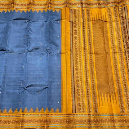 Elephant grey/mustard korvai buttas