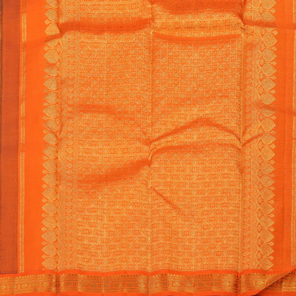 Coffee brown orange vairaoosi korvai