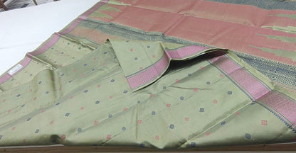 Olive green Pink