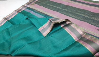 Dual tone blue green pink grey