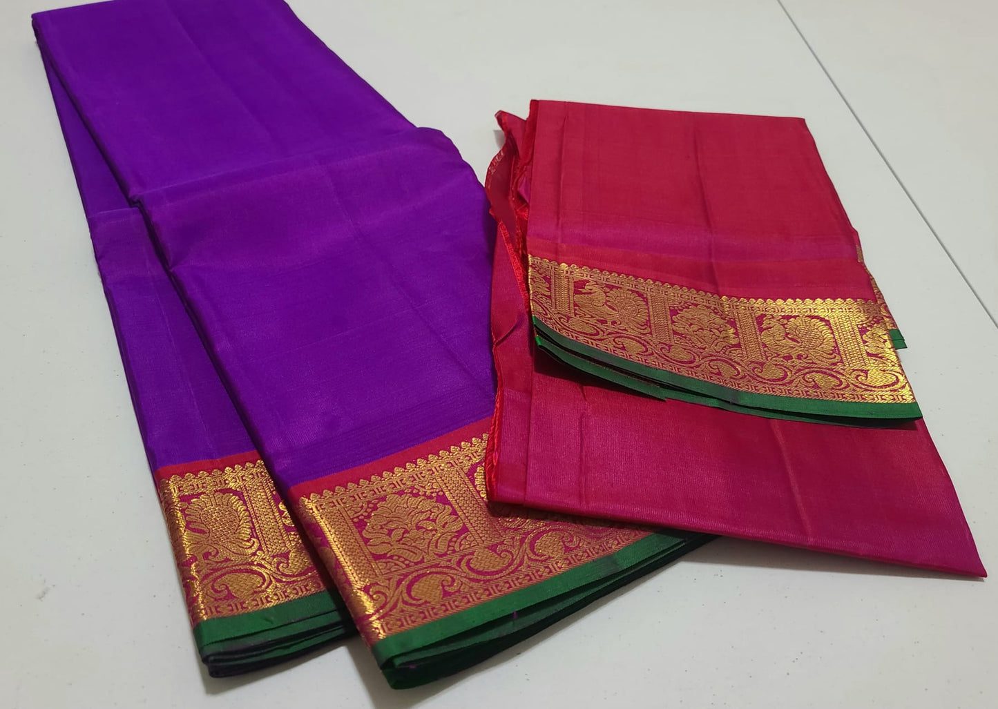 Deep purple with maroon