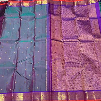 Lavenderish blue purple buttas