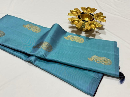 Light blue / purple muthukattam