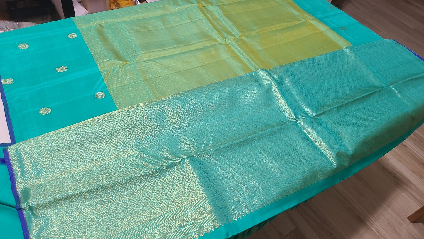 Green dual tone / Teal Mubagam